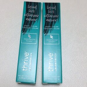Mascara 2pcs Thrive Causemetics liquid lash black Brynn New